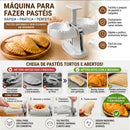 Passo a passo de como usar o Duo Press para fechar pastéis