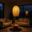 Luminária Pendente de Bambu Elegance