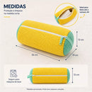 Medidas do Cocoon Clean: 36 x 19 x 12 cm, ideal para tênis até o número 44