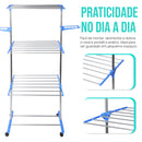 Zenith Trio - Varal Tower de 3 Andares