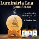Lunar Mist – Umidificador Luminária Lua 3D com Aromaterapia