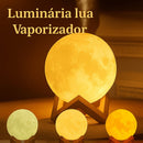 Lunar Mist – Umidificador Luminária Lua 3D com Aromaterapia